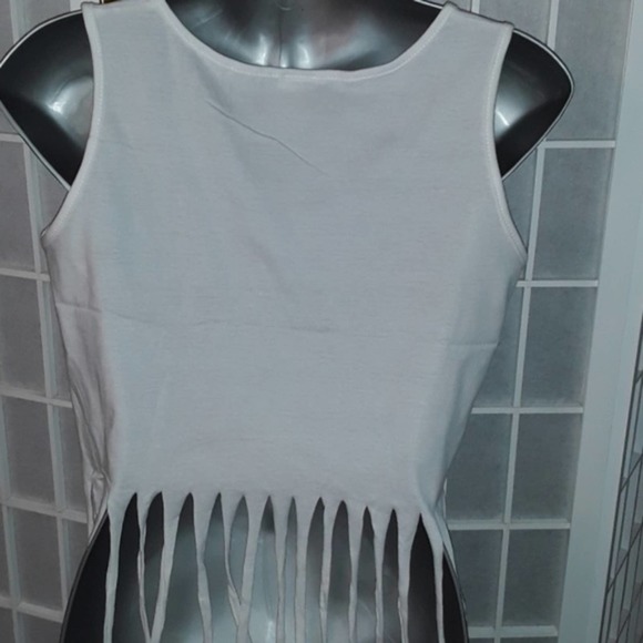 NIP The Doors Sz S WAITING FOR THE SUN Graphic Band T-shirt With Fringe - Picture 2 of 4